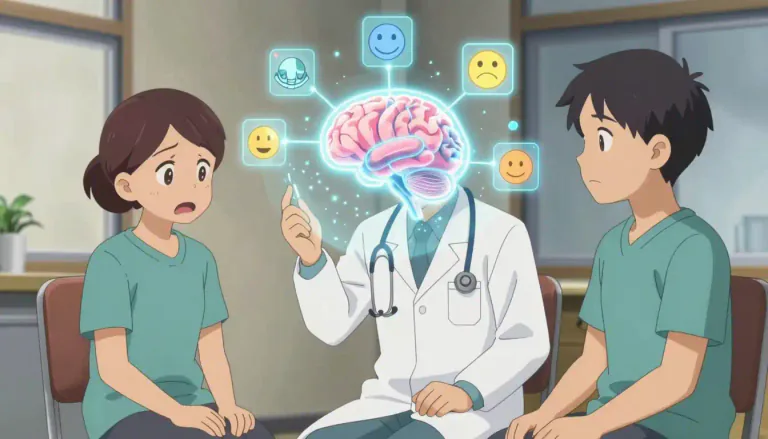 Visual representation of "neuropsychological" - Relating to the study of the relationship between the brain and behavior.