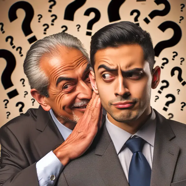 Visual representation of "shuck" - To deceive or trick someone