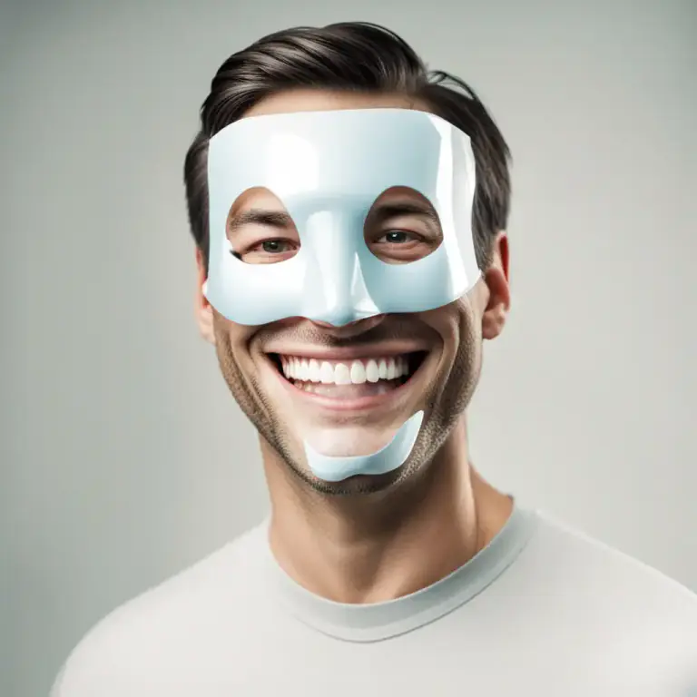 Visual representation of "plastic" - Not genuine or sincere