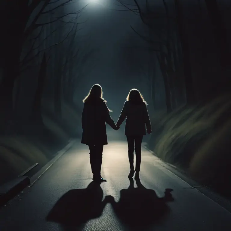 Visual representation of "walk" - To guide, accompany, or escort someone on foot