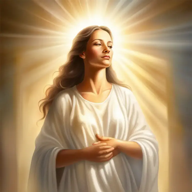 Visual representation of "grace" - kindness from God that helps people.