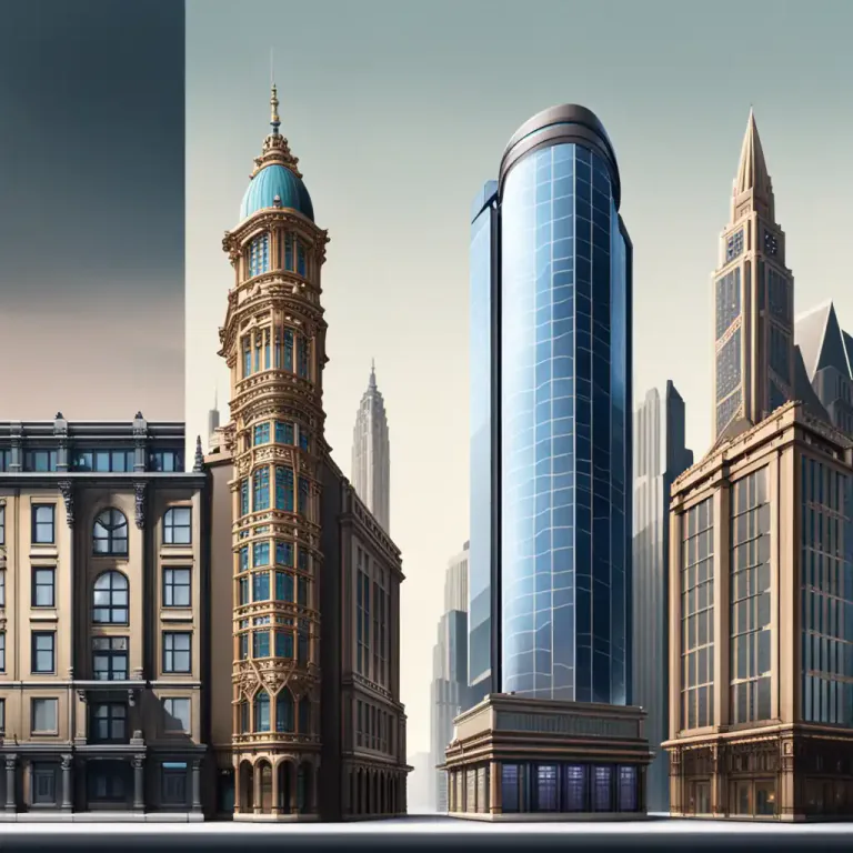 Visual representation of "juxtapose" - To place different things close together or side by side