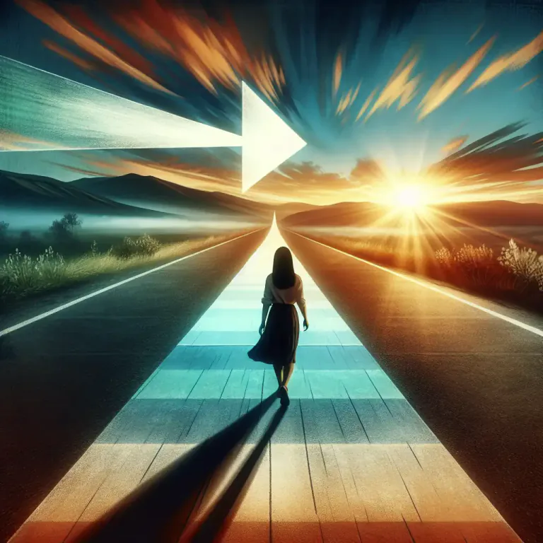 Visual representation of "go through" - To experience or be affected by something