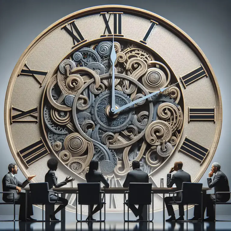 Visual representation of "at" - Expressing the time when an event takes place
