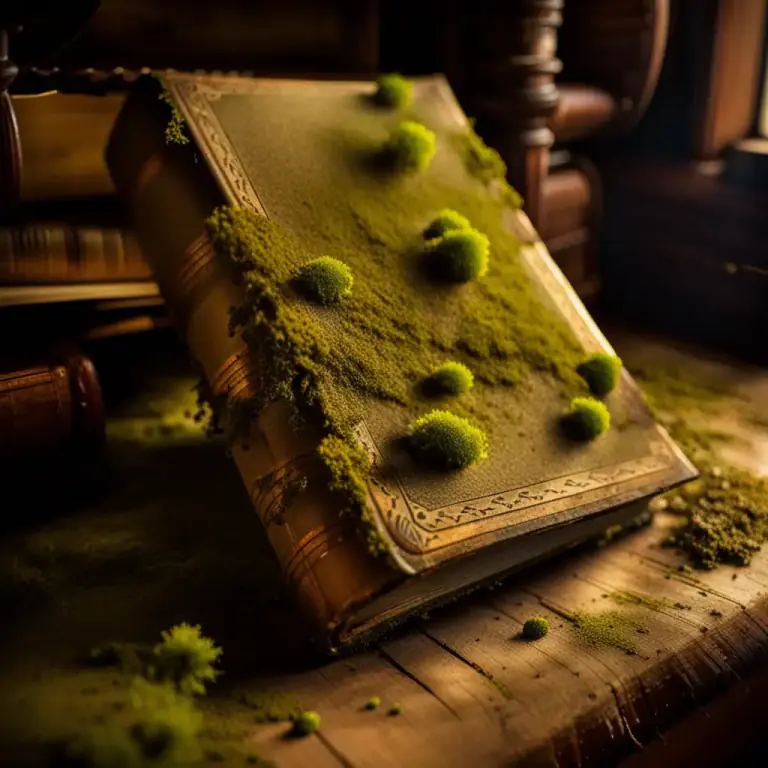Visual representation of "mossy" - Old, and not often used or seen