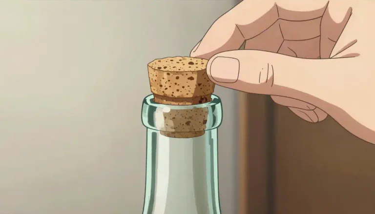Visual representation of "stopper" - A piece that is used to block or close a hole or pipe.