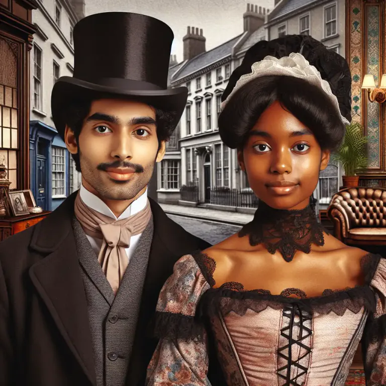 Visual representation of "victorian" - A person who lived during the Victorian era.