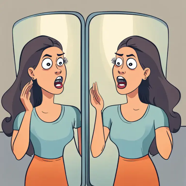 Visual representation of "look how/what/who…" - Used to draw attention to someone’s appearance or actions.