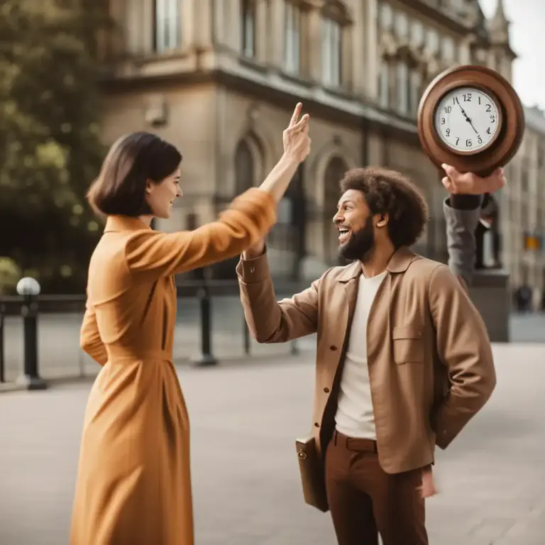 Visual representation of "love you and leave you" - This is a casual phrase said by someone to another when they need to leave.