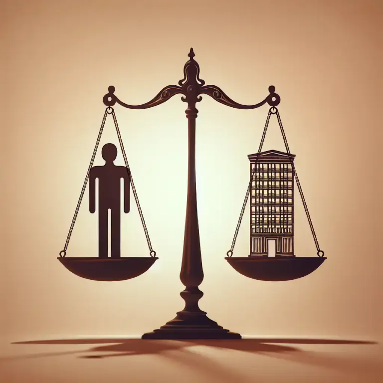 Visual representation of "person" - Used in law to refer to an individual or organization that has legal rights and duties