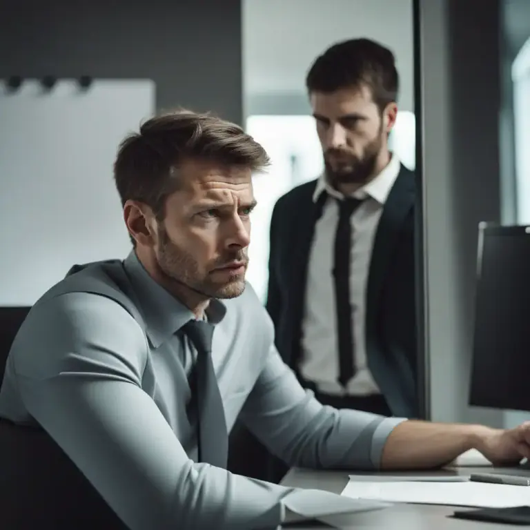 Visual representation of "smoulder" - To have or show strong feelings, such as anger, that are not expressed openly