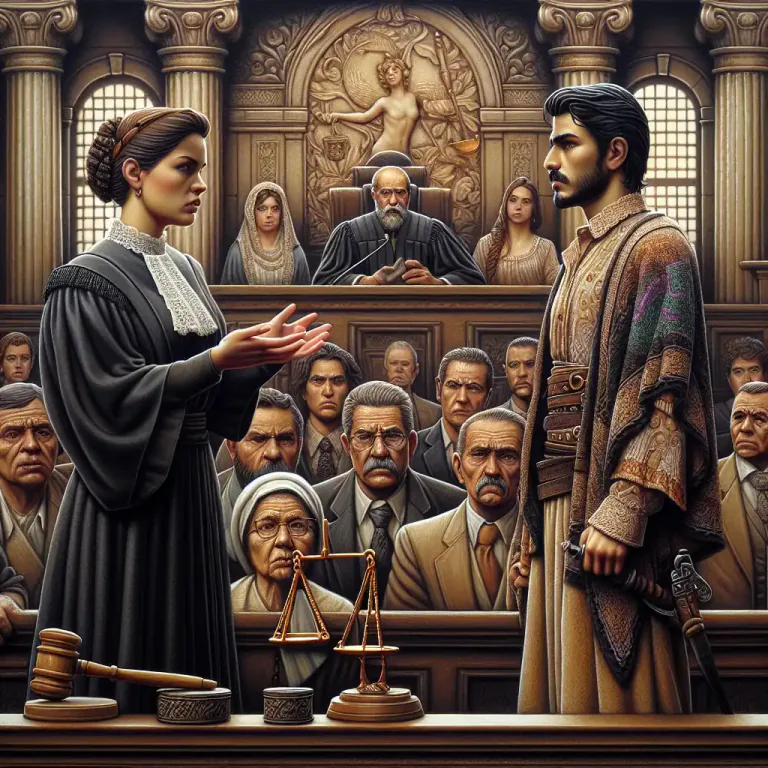 Visual representation of "convict" - To declare someone guilty of a crime in a court of law