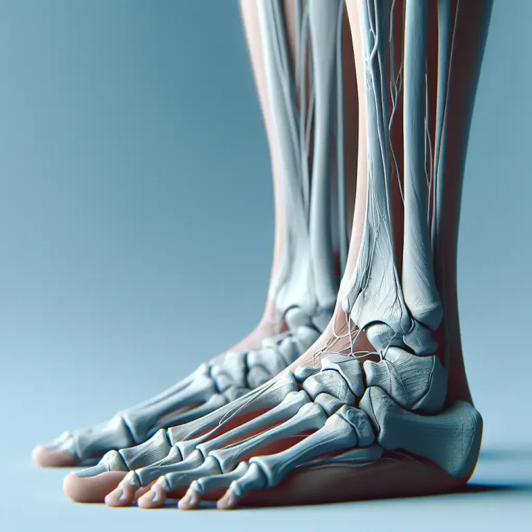 Visual representation of "on your feet" - Standing up or not sitting