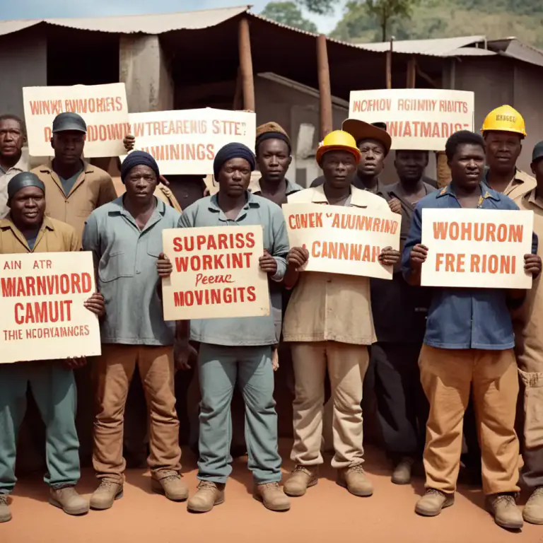 Visual representation of "union" - A group of workers joined together in a specific type of organization for improving their working conditions and status by collective bargaining.