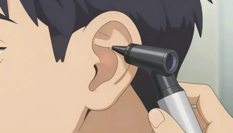 Visual representation of "otoscope" - A medical device used to examine the external ear canal and eardrum.