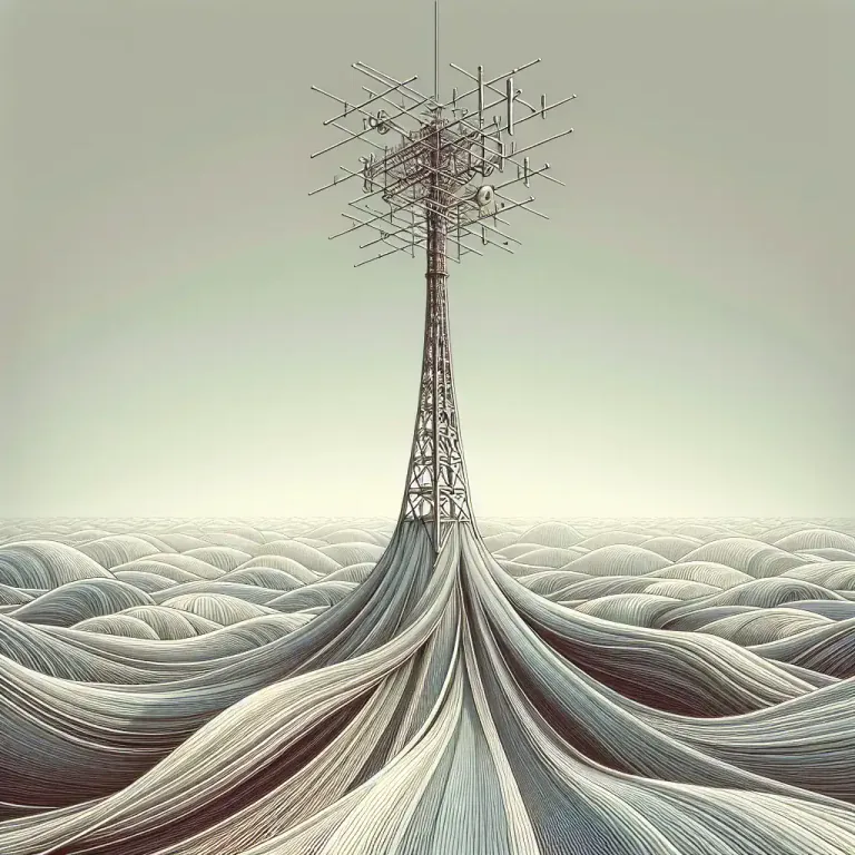 Visual representation of "passivity" - In electronics, it refers to a material's attribute of not having gain or directivity