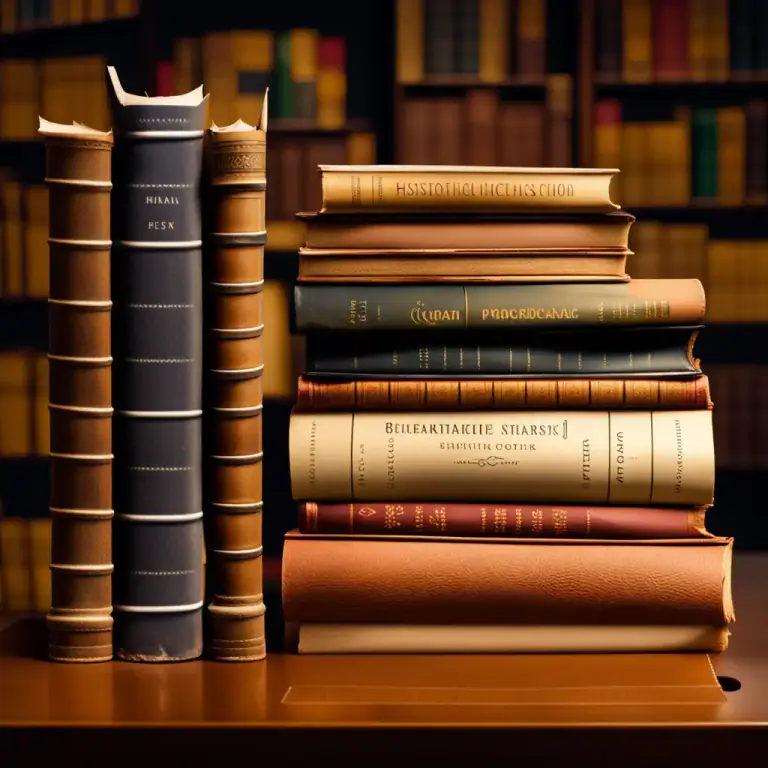 Visual representation of "historiography" - The written work of historians. It's also about the list of works written on a particular historical topic.