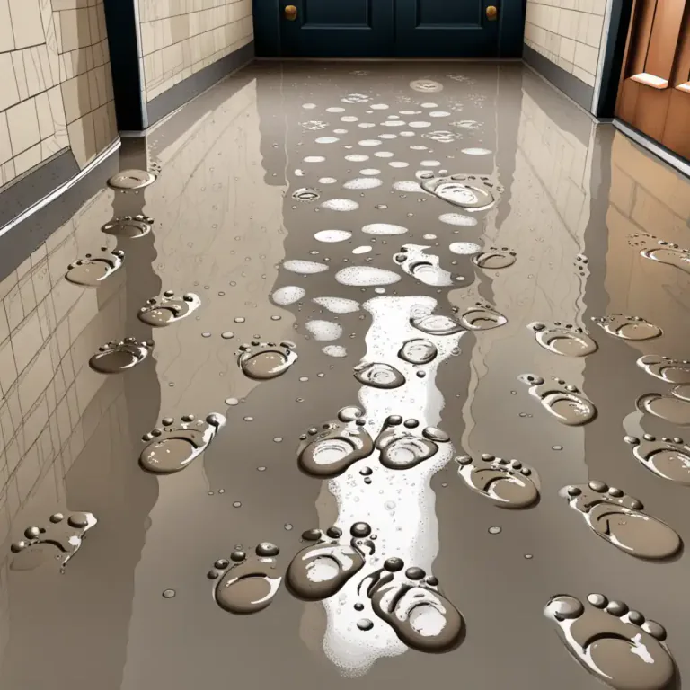 Visual representation of "wet" - Liquid that makes something damp.