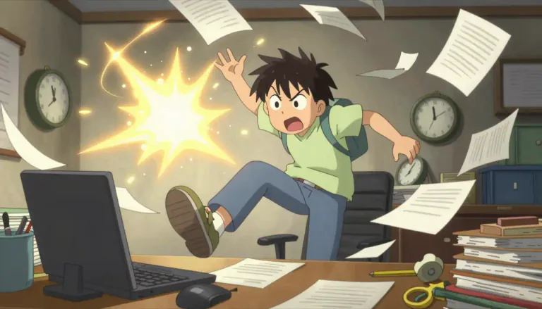 Visual representation of "adhd" - An overall behavioral pattern that includes inattentiveness, hyperactivity, and impulsiveness.
