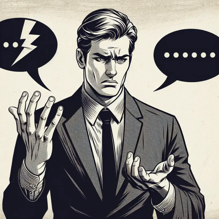 Visual representation of "staccato" - Short, abrupt or disjointed (of actions, speech or writing)