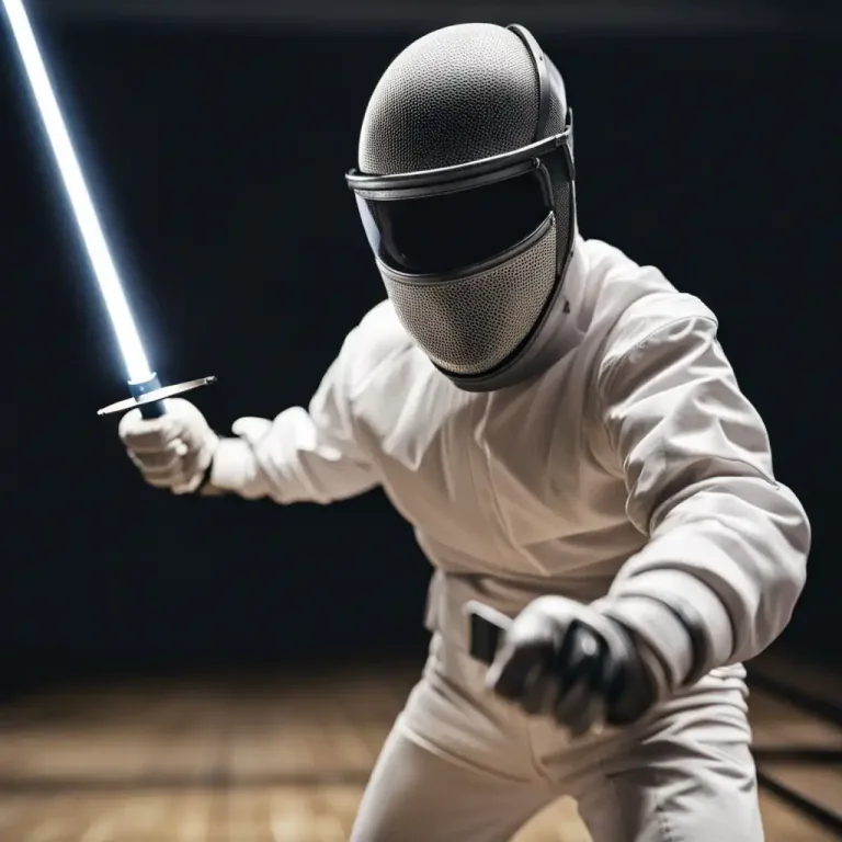 Visual representation of "sabre" - A sport saber used in modern fencing.