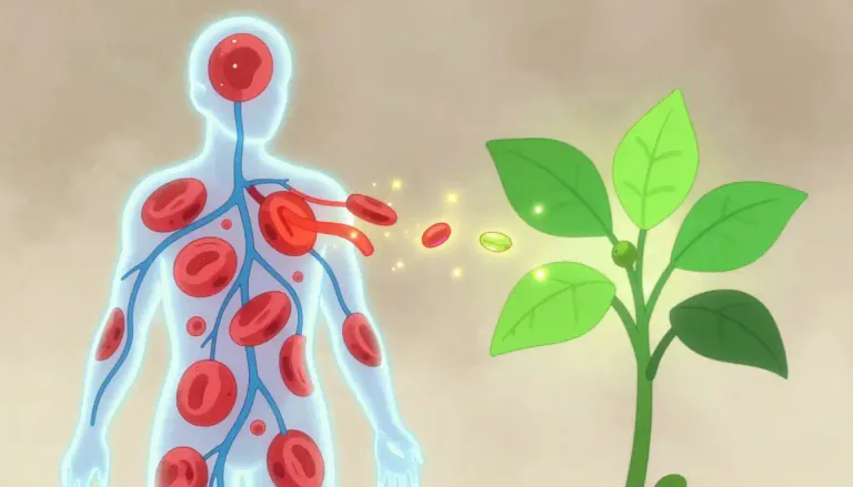 Visual representation of "folate" - Folate is a B vitamin that is important for the formation of red blood cells and for the proper growth of cells.