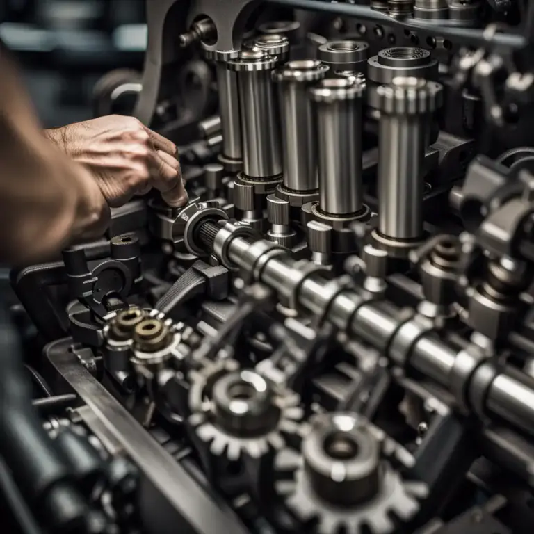 Visual representation of "racetrack" - The path or slot in which something moves or travels, especially in machinery.