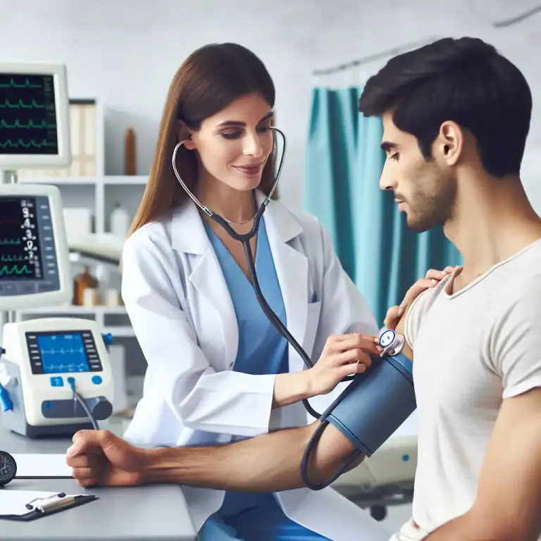 Visual representation of "diagnostic" - A test or examination to identify a person's condition or disease
