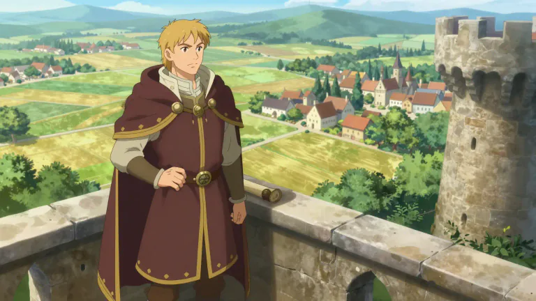 Visual representation of "lord" - A male ruler in the past, usually owning a large amount of land