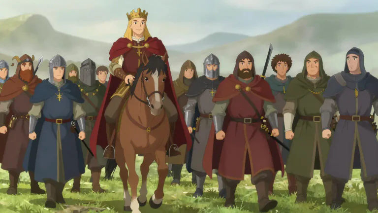 Visual representation of "comitatus" - A body of companions, especially one that accompanies a leader.