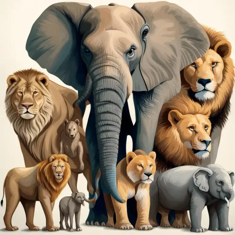 Visual representation of "class" - A group of people, animals, objects with similar features or characteristics