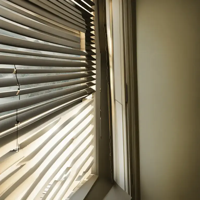 Visual representation of "blind" - A cover for a window
