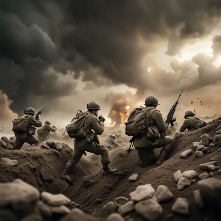 Visual representation of "under the gun" - At risk, in danger, in a difficult situation