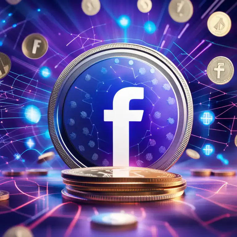 Visual representation of "libra" - A planned unit of digital currency, proposed by Facebook in 2019.