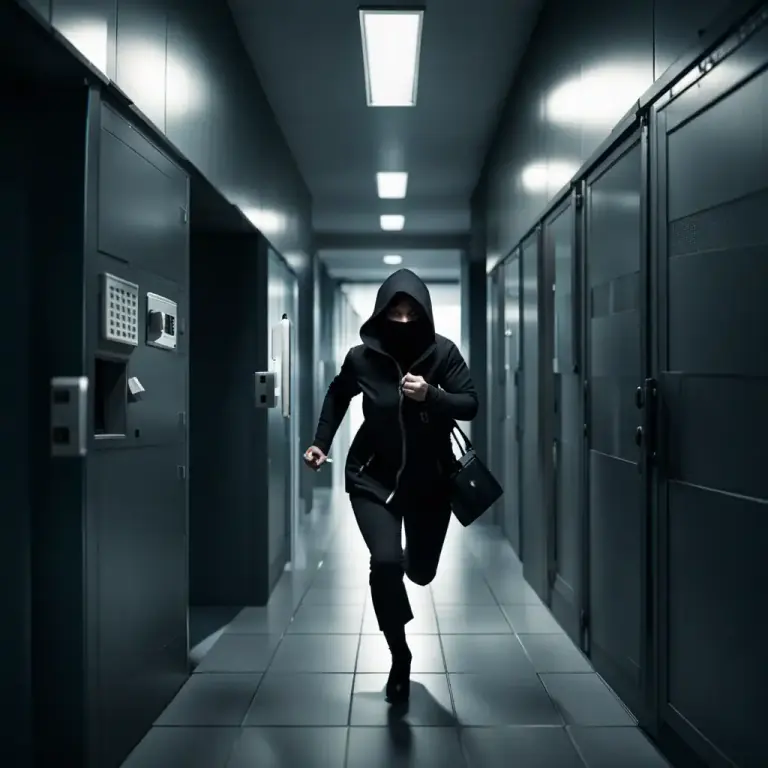 Visual representation of "make good your escape" - To successfully escape from somewhere