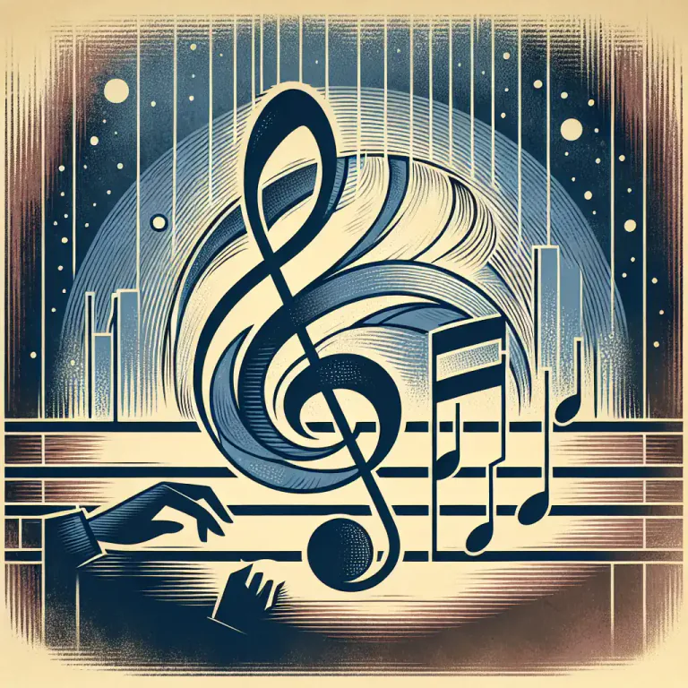 Visual representation of "dyad" - In music, an arrangement of two notes or pitches