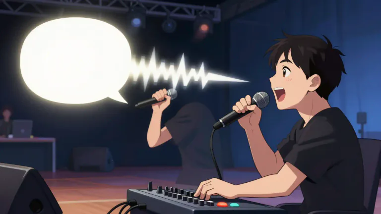 Visual representation of "bleep" - To make a bleep sound; to censor words in broadcast or media.