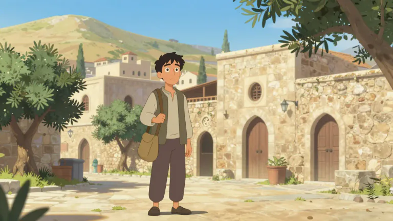 Visual representation of "palestinian" - A person who is a native or inhabitant of Palestine.