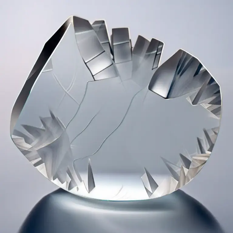 Visual representation of "fracture" - A specific way in which minerals, crystals or rocks break.