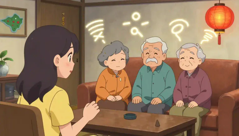 Visual representation of "taiwanese" - The Mandarin language as spoken in Taiwan, also influenced by local dialects.