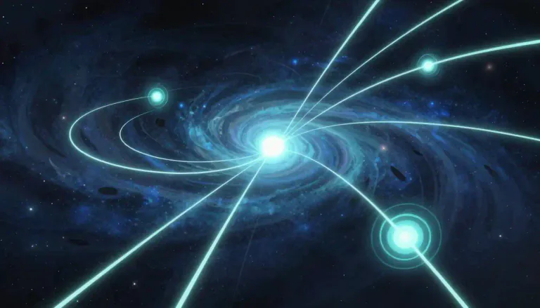 Visual representation of "attractor" - a point or set of points toward which a dynamical system tends to evolve.