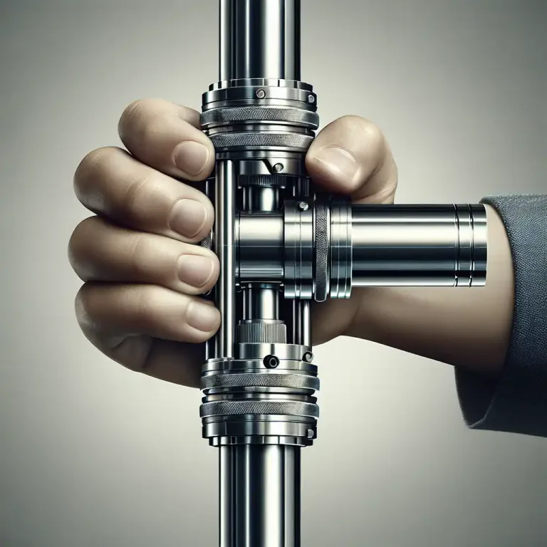 Visual representation of "telescopically" - So as to expand or compress like or as an adjustable telescope.