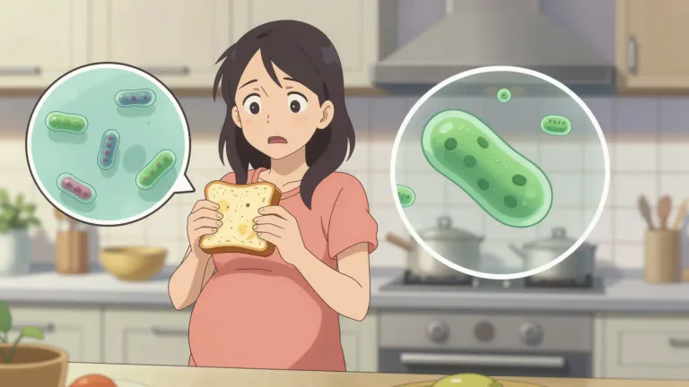 Visual representation of "listeriosis" - Listeriosis is a serious infection caused by eating food contaminated with the bacterium Listeria monocytogenes.
