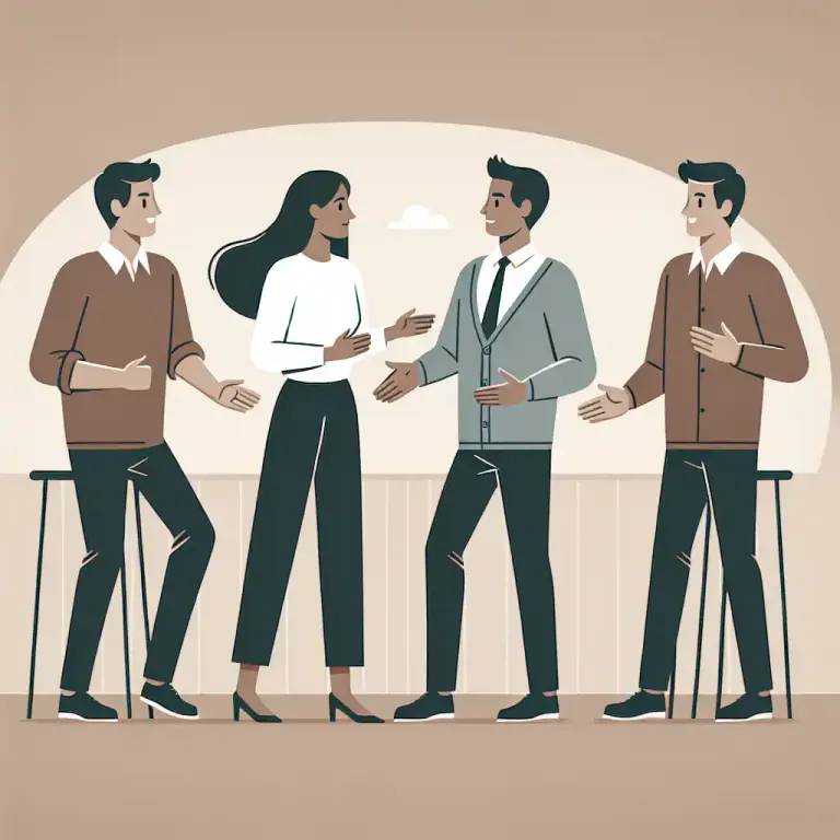 Visual representation of "side" - Support or oppose in a conflict, dispute, or debate