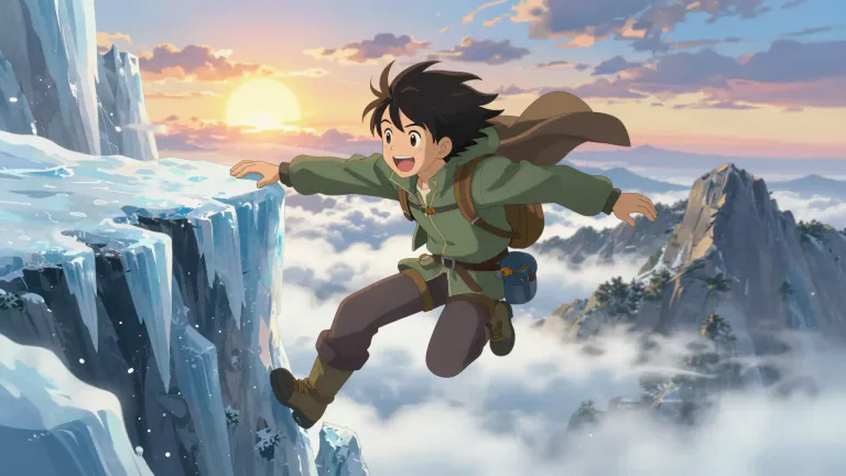 Visual representation of "adventurist" - Someone who takes risks in pursuit of unusual or exciting activities.
