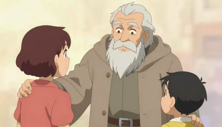 Visual representation of "grandsire" - A term used to refer to a grandfather or an ancestor, often conveying respect.