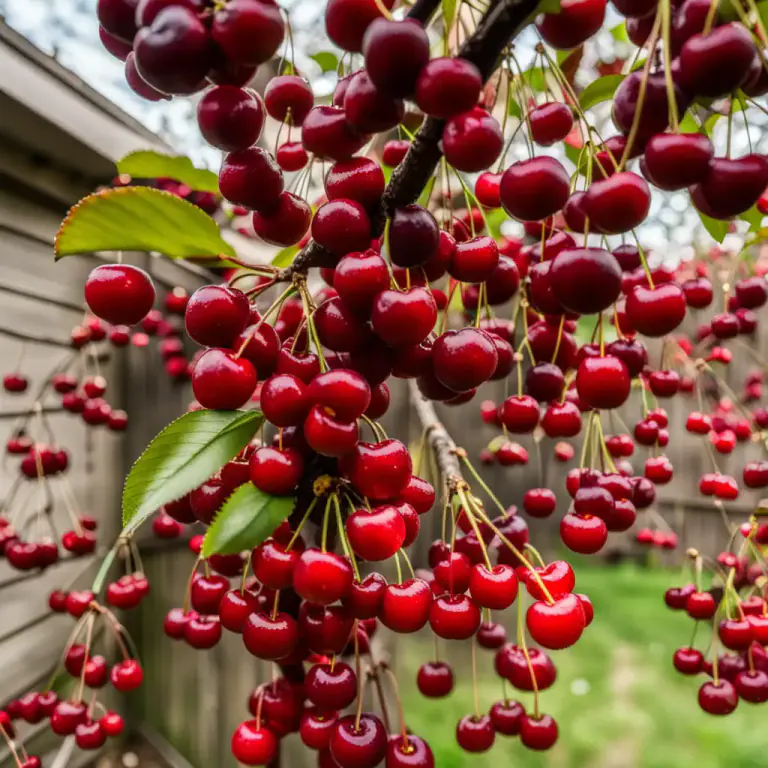 Visual representation of "cherry" - A tree that grows cherries.