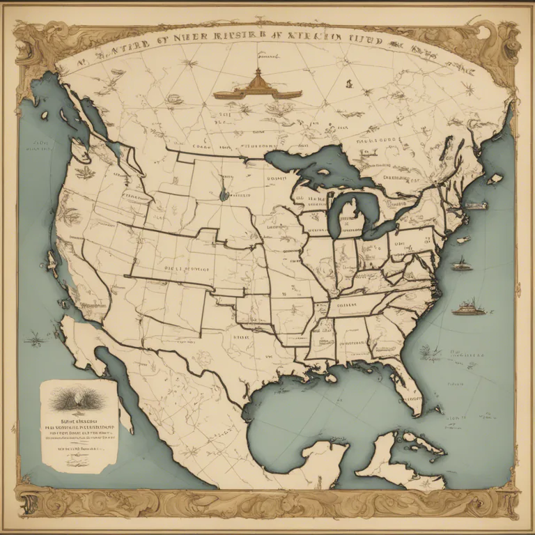 Visual representation of "jurisdiction" - The area where a particular system of laws is in effect