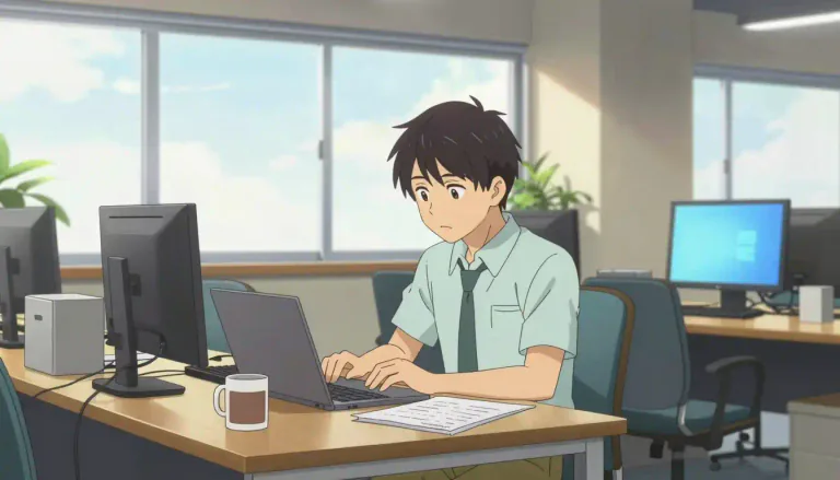 Visual representation of "workplace" - The place where you do your job.