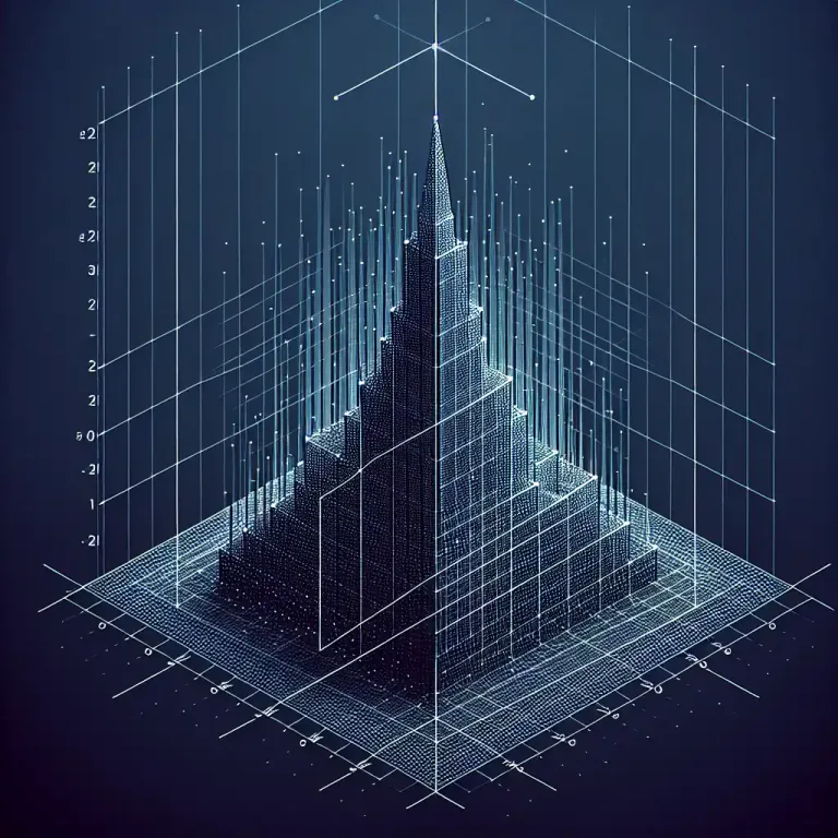 Visual representation of "intercept" - In mathematics, the point at which a line or curve intersects an axis.